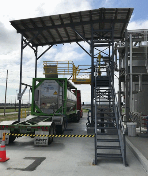 Fall Protection Truck Station